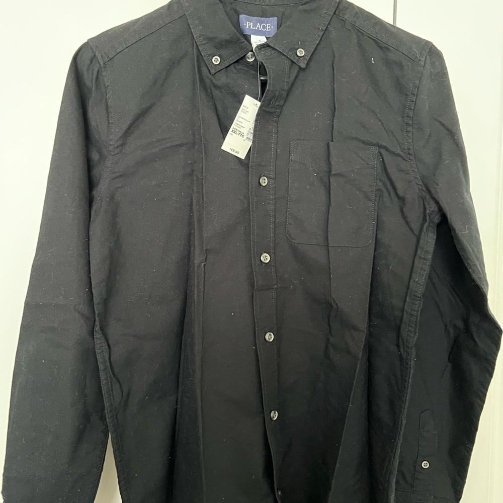 BNWT Children’s Place Classic Black Shirt